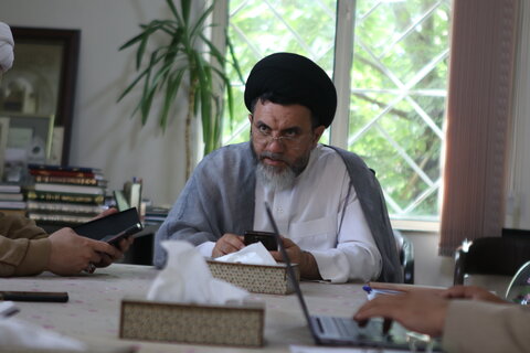 جلسه معاونین حوزه علمیه آیت الله آخوند (ره)