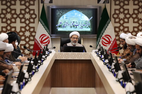 تصاویر / جلسه عمومی همکاران معاونت تهذیب و تربیت حوزه‌های علمیه