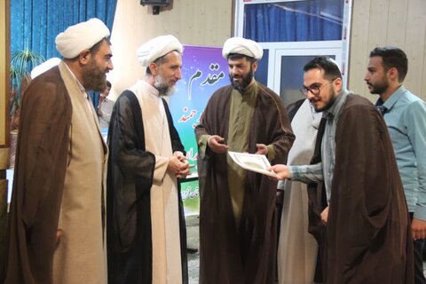 تصاویر / مراسم اختتامیه جشنواره علامه حلی حوزه علمیه استان قزوین برگزارشد