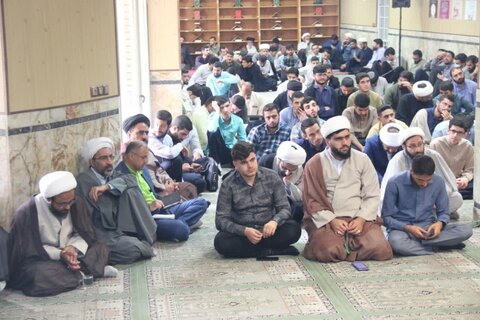 تصاویر / مراسم اختتامیه جشنواره علامه حلی حوزه علمیه استان قزوین برگزارشد