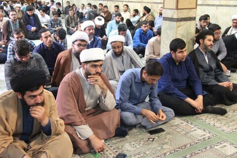 تصاویر / مراسم اختتامیه جشنواره علامه حلی حوزه علمیه استان قزوین برگزارشد