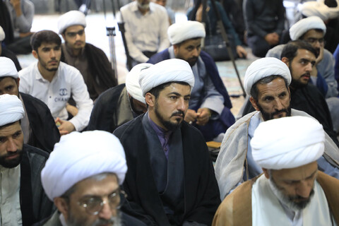 بزرگداشت شهدای خدمت در مدرسه علمیه سفیران هدایت بیرجند