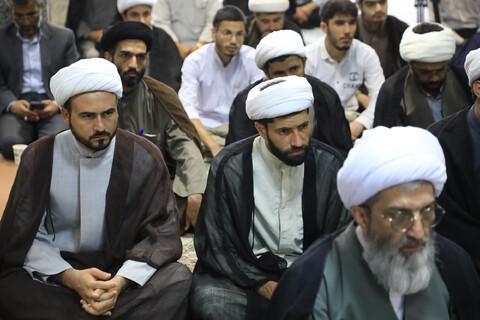 بزرگداشت شهدای خدمت در مدرسه علمیه سفیران هدایت بیرجند