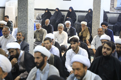 بزرگداشت شهدای خدمت در مدرسه علمیه سفیران هدایت بیرجند