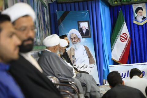 بزرگداشت شهدای خدمت در مدرسه علمیه سفیران هدایت بیرجند