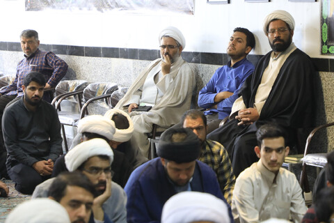 بزرگداشت شهدای خدمت در مدرسه علمیه سفیران هدایت بیرجند