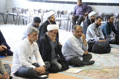 بزرگداشت شهدای خدمت در مدرسه علمیه سفیران هدایت بیرجند