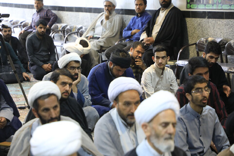 بزرگداشت شهدای خدمت در مدرسه علمیه سفیران هدایت بیرجند