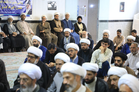 بزرگداشت شهدای خدمت در مدرسه علمیه سفیران هدایت بیرجند