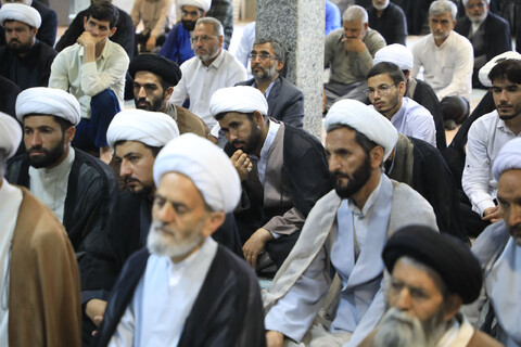 بزرگداشت شهدای خدمت در مدرسه علمیه سفیران هدایت بیرجند