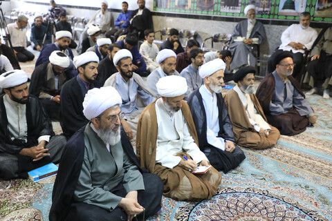 بزرگداشت شهدای خدمت در مدرسه علمیه سفیران هدایت بیرجند