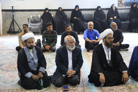 بزرگداشت شهدای خدمت در مدرسه علمیه سفیران هدایت بیرجند