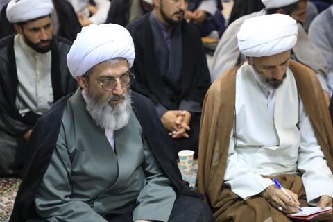 بزرگداشت شهدای خدمت در مدرسه علمیه سفیران هدایت بیرجند