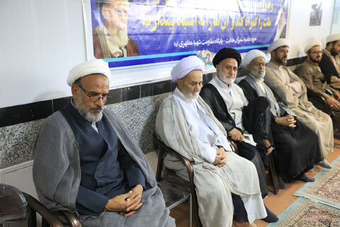 بزرگداشت شهدای خدمت در مدرسه علمیه سفیران هدایت بیرجند