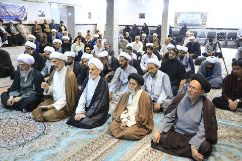 بزرگداشت شهدای خدمت در مدرسه علمیه سفیران هدایت بیرجند