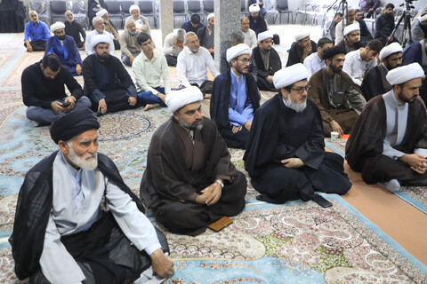 بزرگداشت شهدای خدمت در مدرسه علمیه سفیران هدایت بیرجند