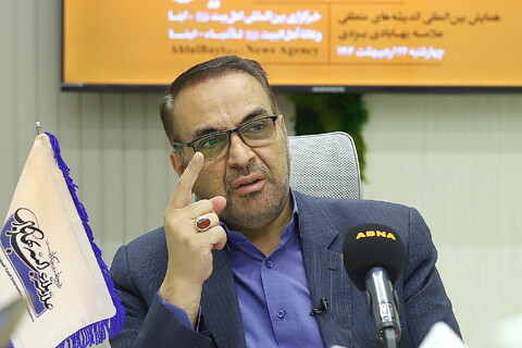 تصاویر/ نشست خبری همایش بین المللی اندیشه های منطقی علامه بهابادی یزدی