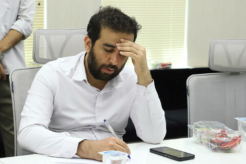 تصاویر/ نشست خبری همایش بین المللی اندیشه های منطقی علامه بهابادی یزدی