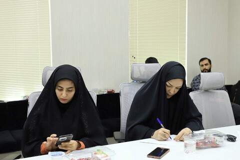 تصاویر/ نشست خبری همایش بین المللی اندیشه های منطقی علامه بهابادی یزدی