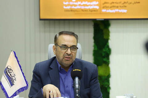 تصاویر/ نشست خبری همایش بین المللی اندیشه های منطقی علامه بهابادی یزدی