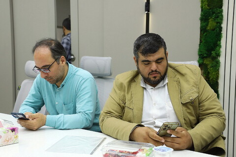 تصاویر/ نشست خبری همایش بین المللی اندیشه های منطقی علامه بهابادی یزدی