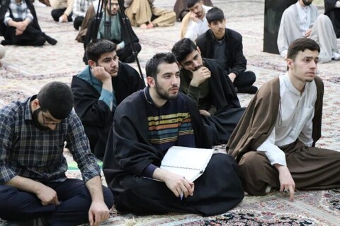 تصاویر/ جلسه اخلاق حوزه علمیه بناب