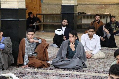 تصاویر/ جلسه اخلاق حوزه علمیه بناب