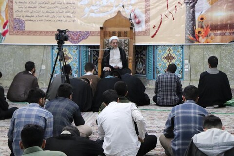 تصاویر/ جلسه اخلاق حوزه علمیه بناب