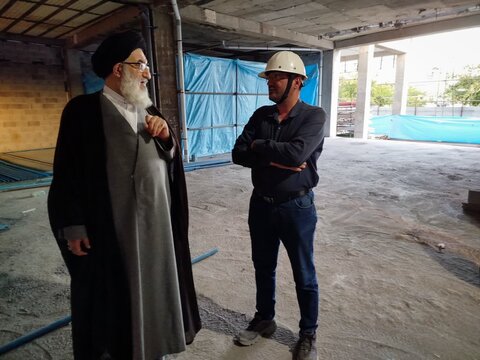 تصاویر| نماینده ولی فقیه در البرز از پیشرفت ساخت بنیاد زائر امام رضا(ع) در مشهد بازدید کرد