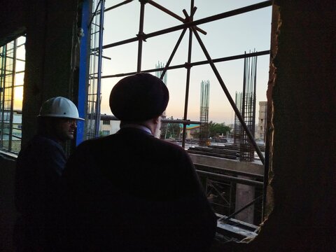 تصاویر| نماینده ولی فقیه در البرز از پیشرفت ساخت بنیاد زائر امام رضا(ع) در مشهد بازدید کرد