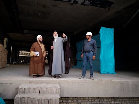 تصاویر| نماینده ولی فقیه در البرز از پیشرفت ساخت بنیاد زائر امام رضا(ع) در مشهد بازدید کرد