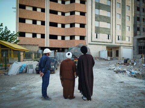 تصاویر| نماینده ولی فقیه در البرز از پیشرفت ساخت بنیاد زائر امام رضا(ع) در مشهد بازدید کرد