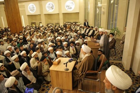 حوزہ و یونیورسٹی کی بقا "علم، عقل اور تہذیب" کے تین ستونوں پر قائم ہے:آیت‌اللہ العظمی جوادی آملی