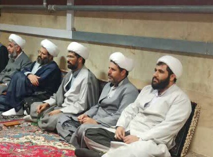 تصاویر/ حضور رئیس دادگاه ویژه روحانیت غرب کشور در مدرسه علمیه امام صادق (ع) قروه