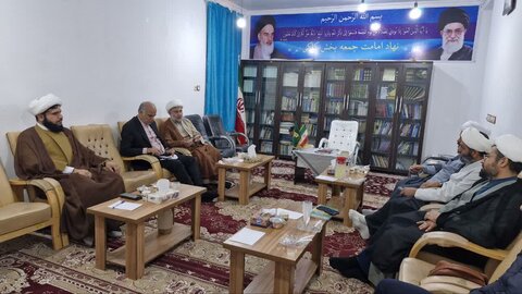 تصاویر/ نشست قرارگاه ائمه جمعه شهرستان دشتی