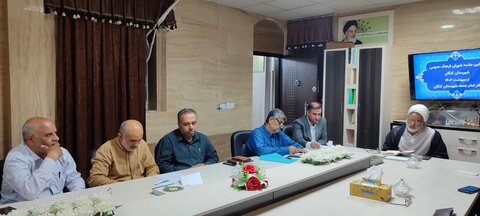 تصاویر/ نشست شورای فرهنگ عمومی کنگان