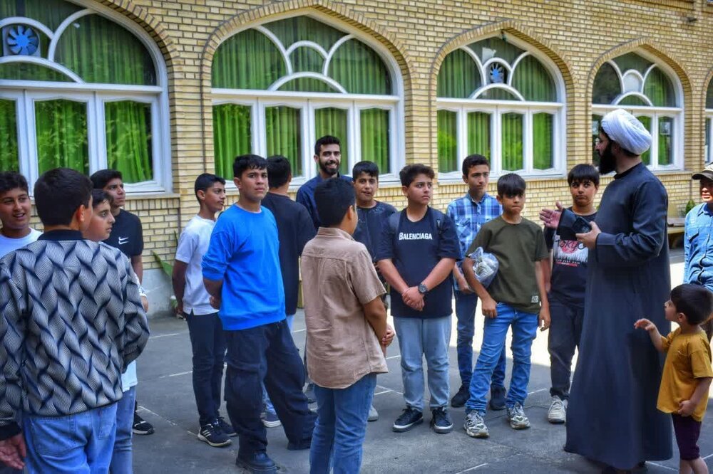 ØØ¶ÙˆØ± نوجوانان از Ù
درسه ØØ³ÛŒÙ†ÛŒØ§Ù† شهر بهنÙ
یر در Ù
درسه صدر بابل روایتی از یک روز به یادماندنی در مدرسه علمیه خاتمالانبیاء بابل + تصاویر