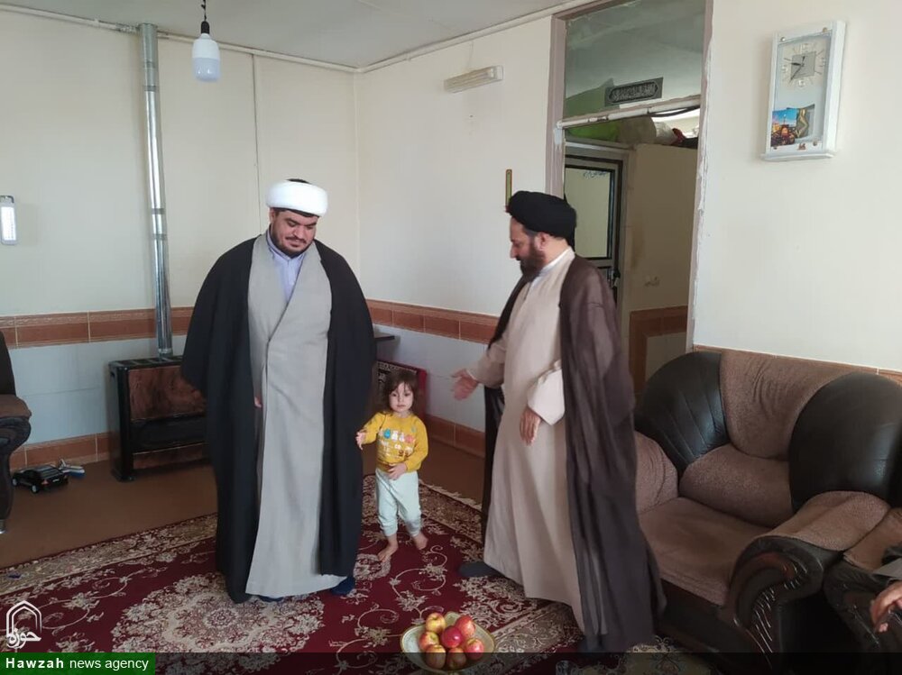 بازدید و سفر معاون تبلیغ حوزه علمیه اصفهان به فریدن + تصاویر