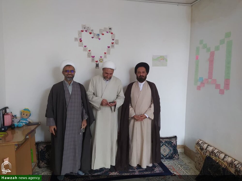 بازدید و سفر معاون تبلیغ حوزه علمیه اصفهان به فریدن + تصاویر