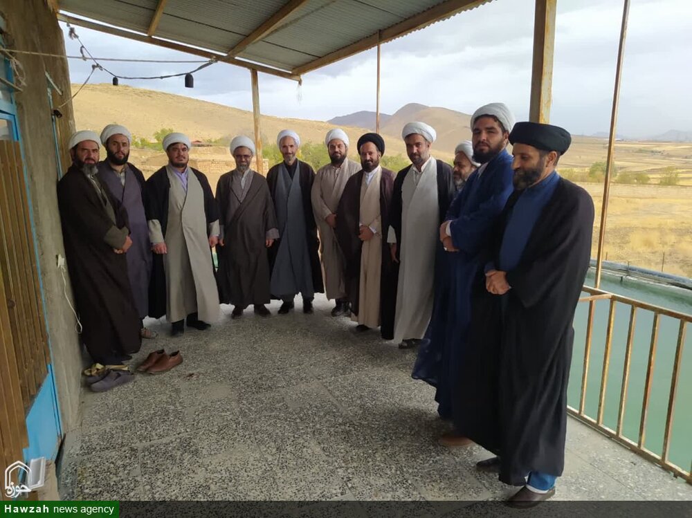بازدید و سفر معاون تبلیغ حوزه علمیه اصفهان به فریدن + تصاویر