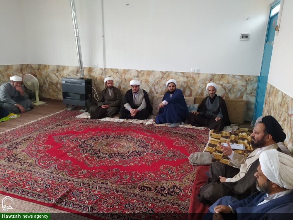 بازدید و سفر معاون تبلیغ حوزه علمیه اصفهان به فریدن + تصاویر