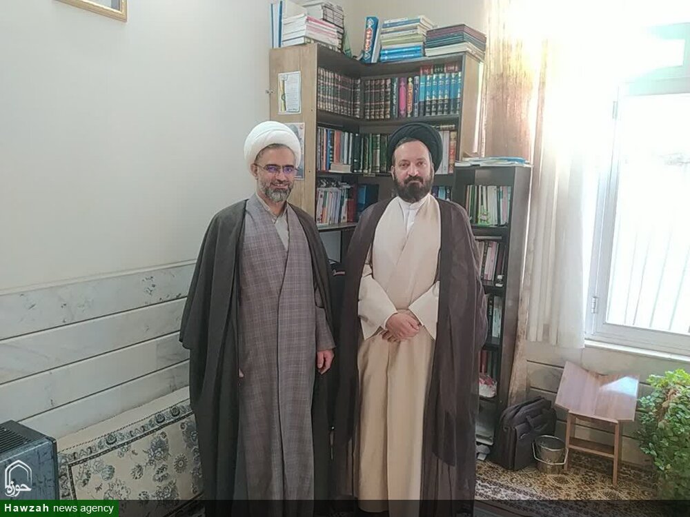 بازدید و سفر معاون تبلیغ حوزه علمیه اصفهان به فریدن + تصاویر