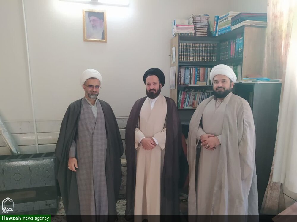 بازدید و سفر معاون تبلیغ حوزه علمیه اصفهان به فریدن + تصاویر