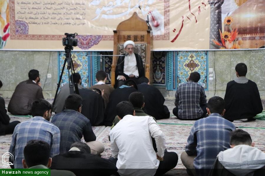 تصاویر/ جلسه اخلاق حوزه علمیه بناب