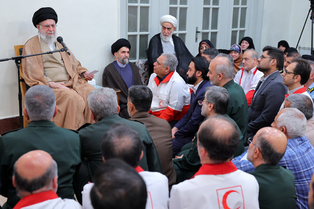 Meeting with the organizing committee of the National Conference in Commemoration of Martyred Aid Workers