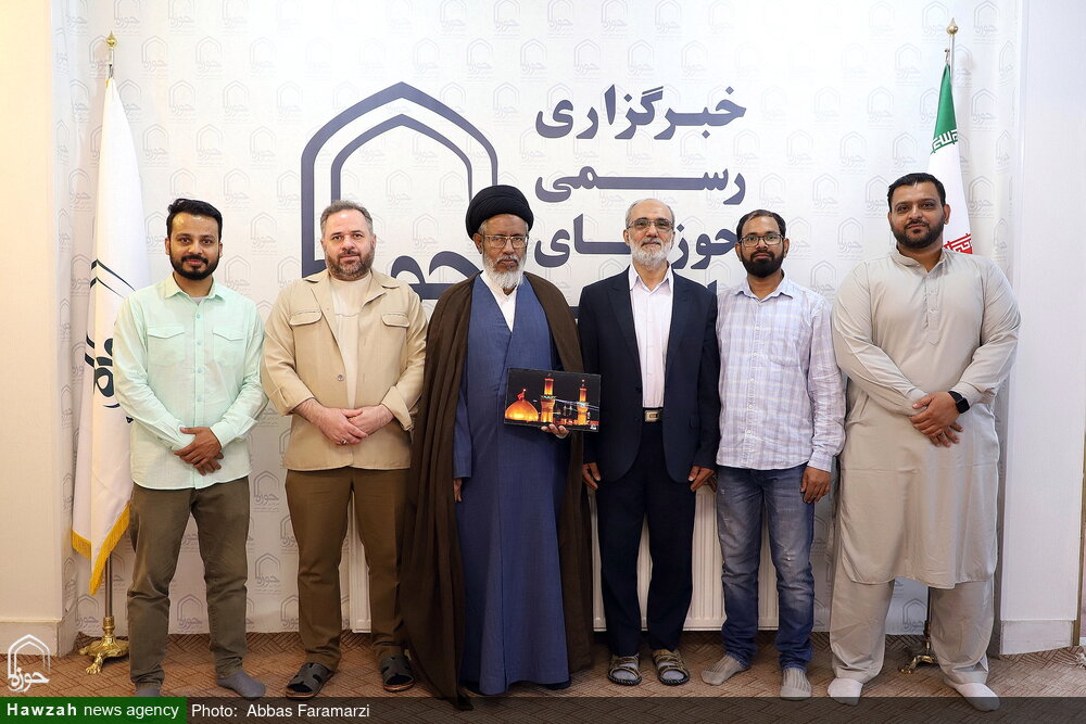 بالصور/ رئيس مجلس علماء الشيعة في بنغلاديش والأمين العام لتنظيم المدارس في الهند يزوران وكالة أنباء الحوزة