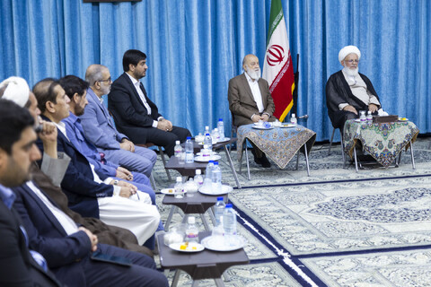 دیدار روسای شورای اسلامی کلان شهرها و شهرهای مرکز استان کشور با نماینده ولی فقیه در استان یزد