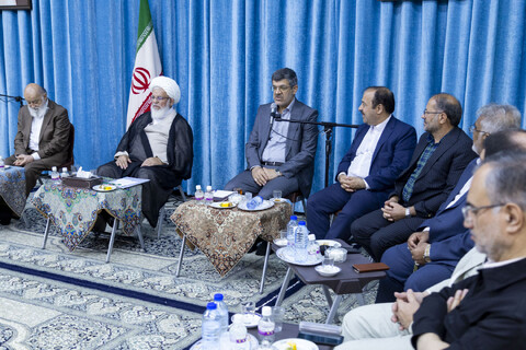 دیدار روسای شورای اسلامی کلان شهرها و شهرهای مرکز استان کشور با نماینده ولی فقیه در استان یزد