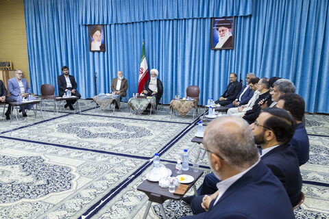 دیدار روسای شورای اسلامی کلان شهرها و شهرهای مرکز استان کشور با نماینده ولی فقیه در استان یزد