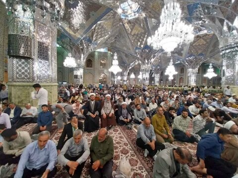 تصاویر/ اردوی زیارتی طلاب تکاب به مشهد مقدس